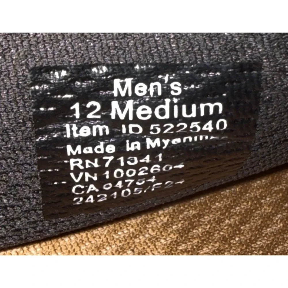 LL Bean Slipper Mountain Classic Quilted Ankle‎ Boots II Black Mens 12 New